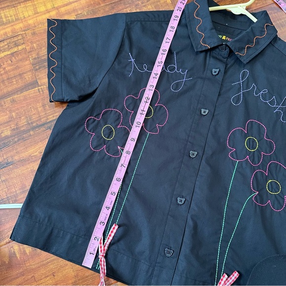 Teddy fresh bunch of flowers short sleeve shirt - Picture 5 of 8